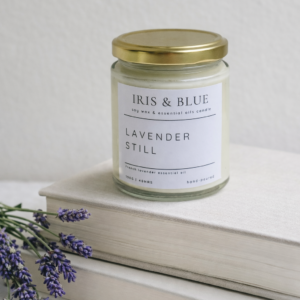 Lavender Still Essential Oils Scented Candle