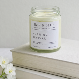 Morning Revival Essential Oils Scented Candle
