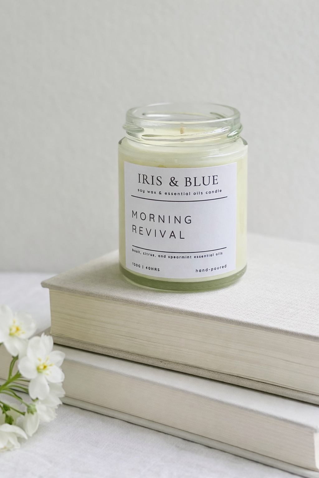 Morning Revival Essential Oils Scented Candle