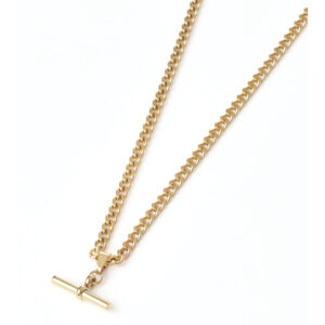 Gold T-Bar Necklace